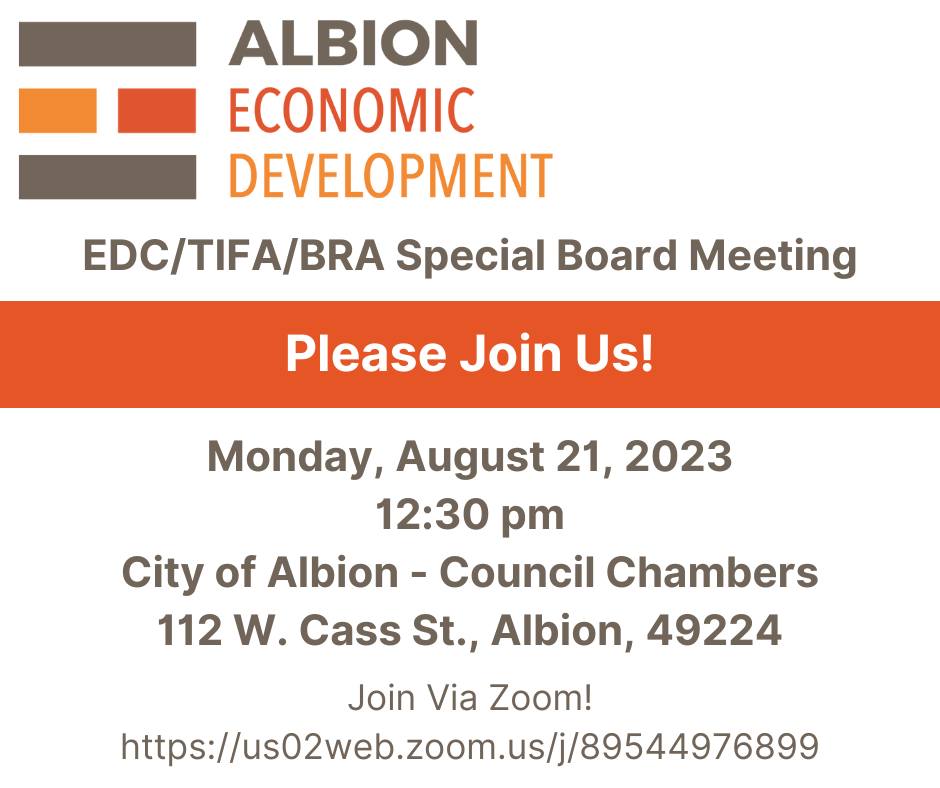 City of Albion meetings • Albion Michigan General Guide to the Community