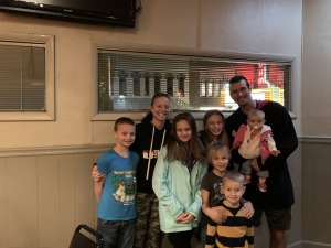 Miller family dines at Cascarelli's Albion night before big XC meet