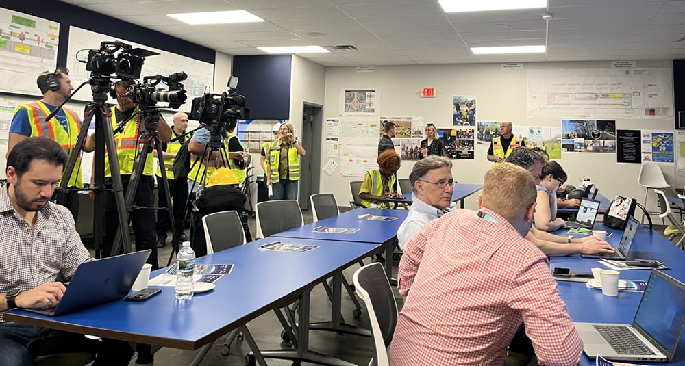 Media Briefing Room – BlueOval Battery Park Michigan