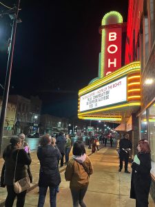 ohm Theatre after Monday's Martin Luther King Jr. Convocation
