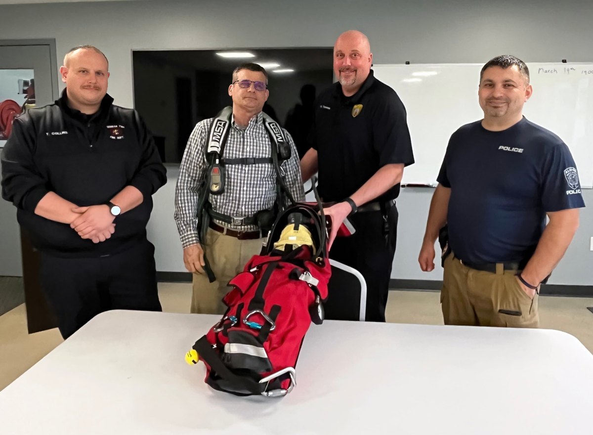 representatives from three local public safety agencies