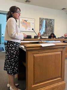 Debbie Kelly of the Albion Economic Development Corporation