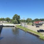 View of river from Ludington Center