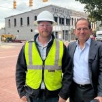 Dave Diemert, left, and Dr. Samuel Shaheen